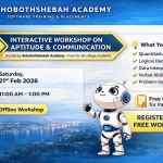 Interactive Workshop on Aptitude & Communication: Why Every College Student Should Attend