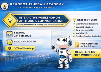 Interactive Workshop on Aptitude & Communication: Why Every College Student Should Attend