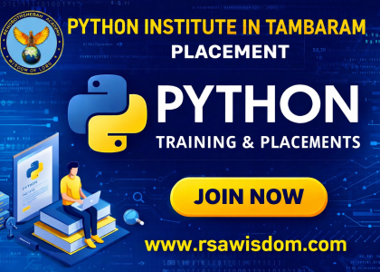 Gen AI with Python Institute in Tambaram with Placement
