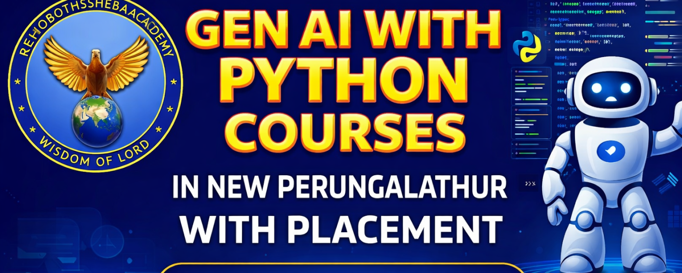 Gen AI with Python Courses in New Perungalathur With Placement