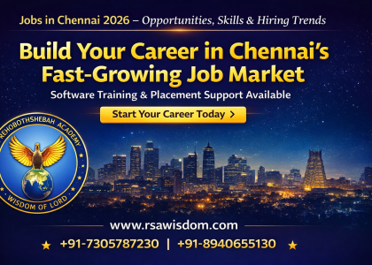 Jobs in Chennai 2026