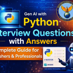Gen AI with Python Interview Questions with Answers – Complete Guide for Freshers & Professionals