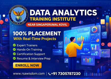 Data Analytics Training Institute near Singaperumal Kovil